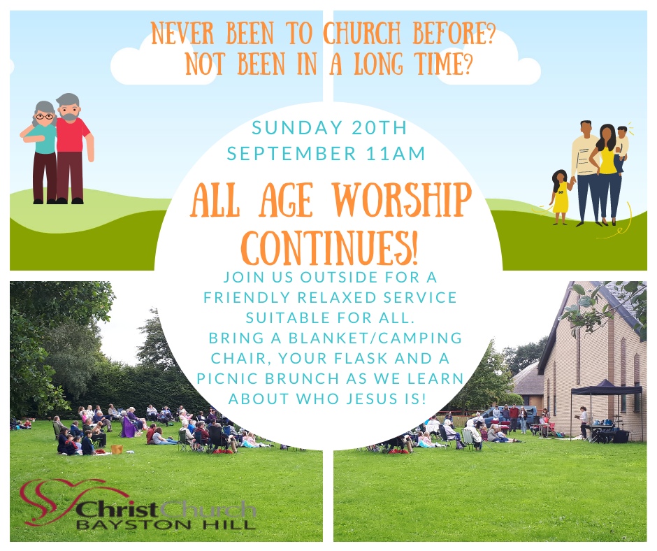 All Age Worship Continues!